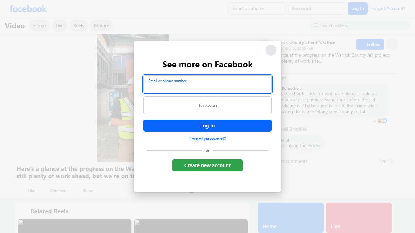 Here’s a glance at the progress on the Warrick County Jail project! There’s still plenty of work ahead, but we’re on track to finish in less than a year and we couldn’t be more excited to see it coming together. #wcso #warrickcountysheriffsoffice #warrickcountyjail #sheriffsoffice #jail Warrick County Sheriff's Office Facebook